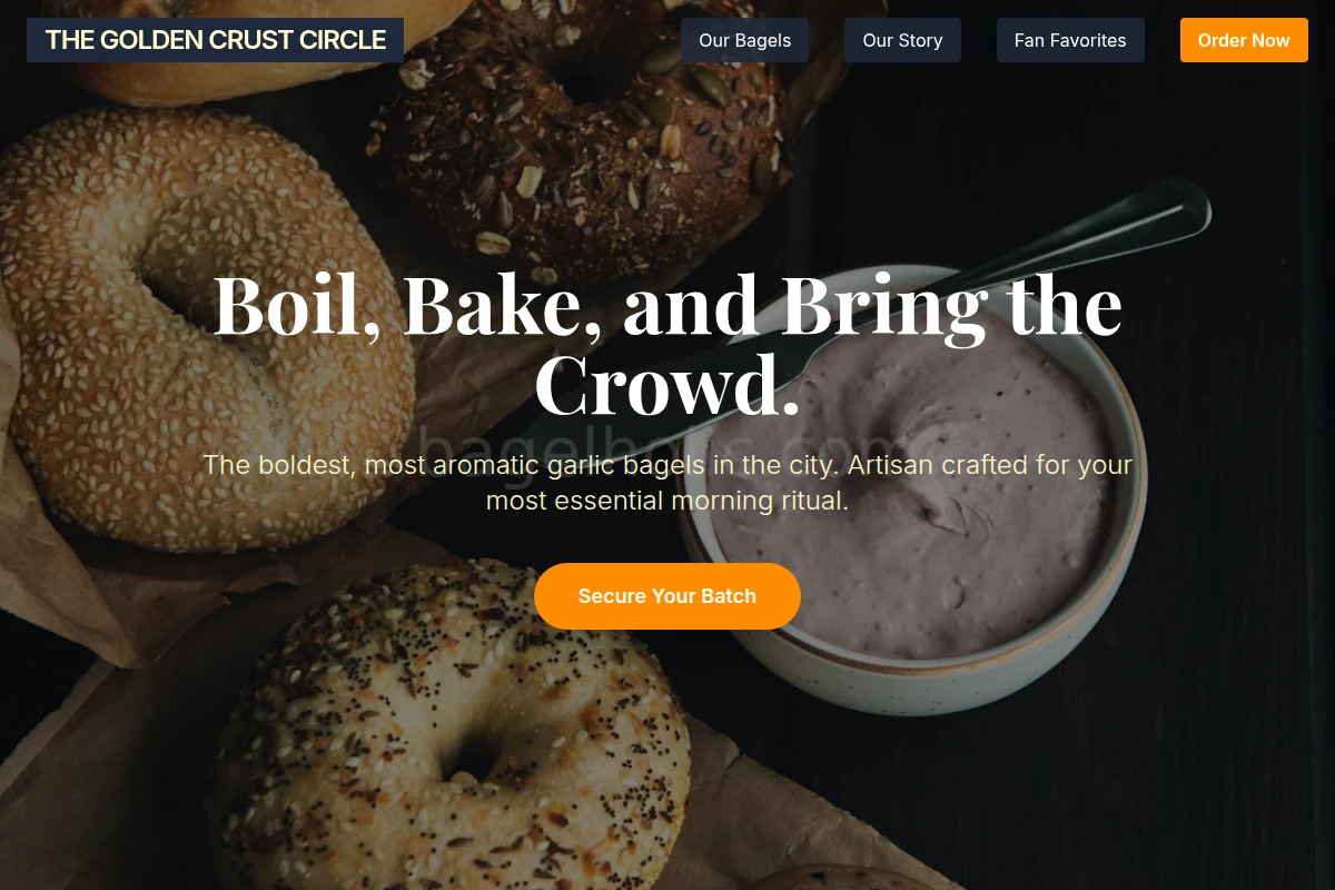Garlic Bagel