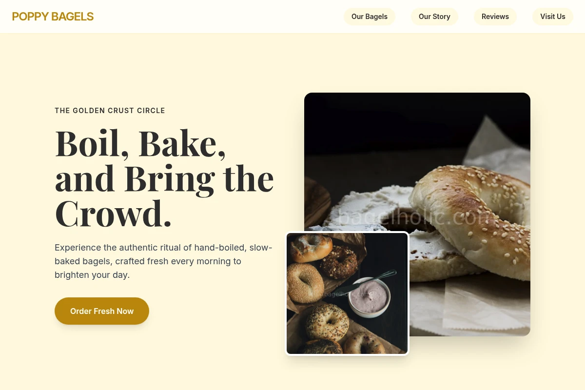 Poppy Bagels