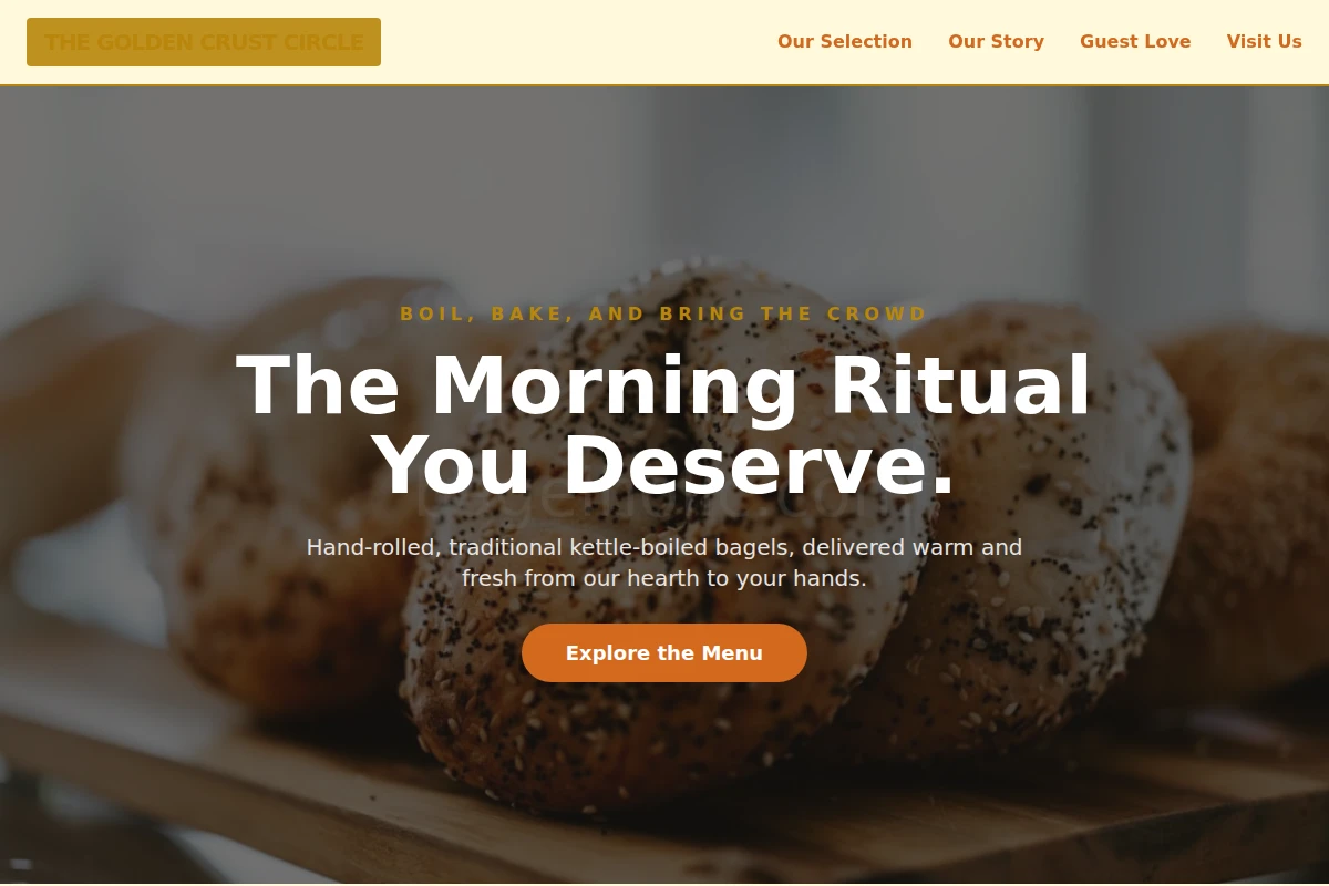 Warm Bagels
